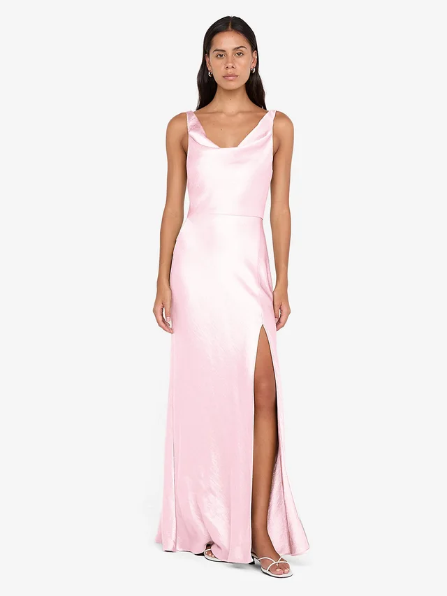 Bec&Bridge AUSTEN COWL NECK MAXI DRESS - POWDER PINK from BEC + BRIDGE, photo 1 of 1