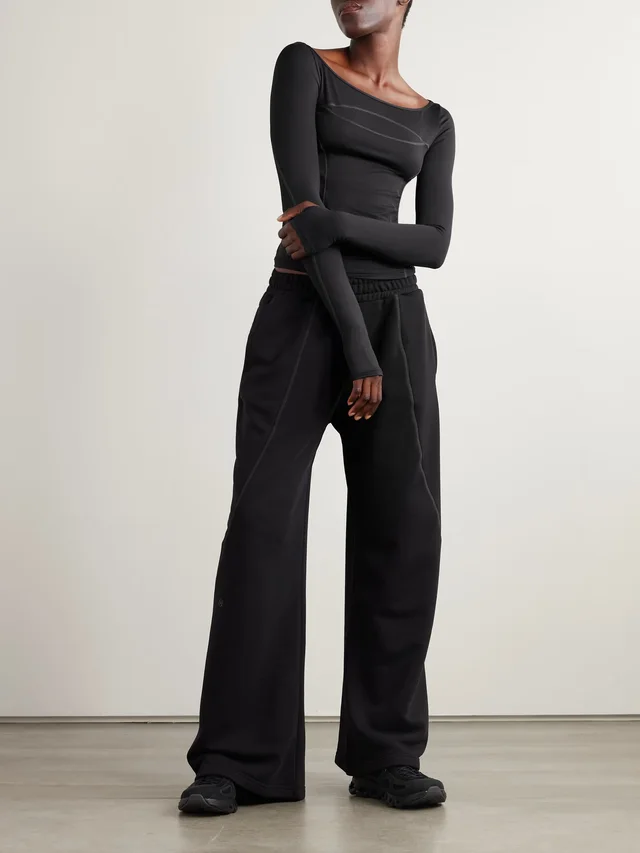 ON + FKA twigs stretch recycled-jersey top in Black, photo 2 of 2 from NET-A-PORTER (Canada)