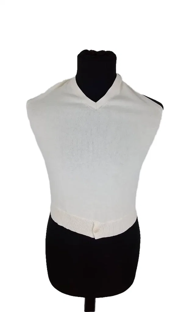 Diesel Tight Halter Neck Top Beige Size: S in Beige Cotton from Oxfam Online Shop