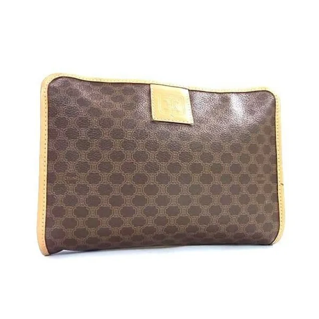 Celine Second Bag Macadam M12 Brown Leather in brown|red Leather from Poshmark, photo 1 of 1