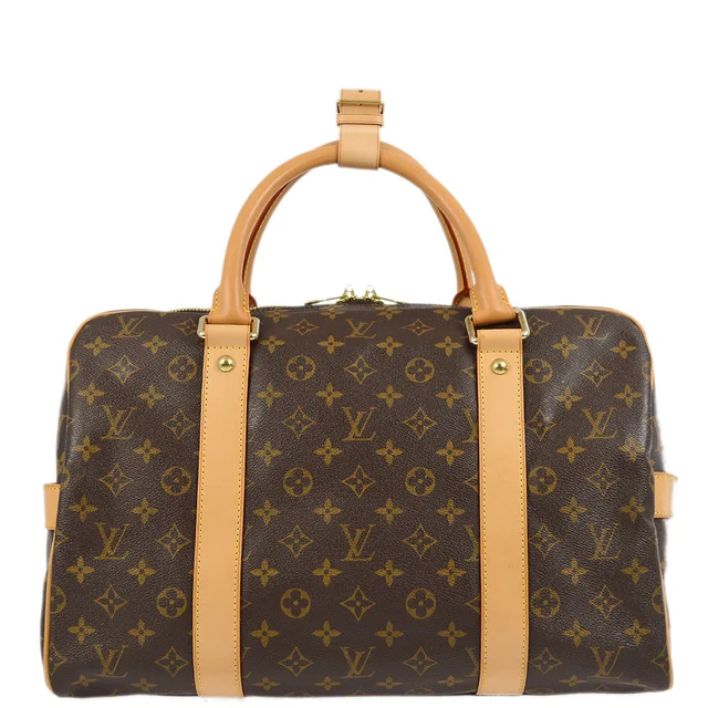 Louis Vuitton 2010 Monogram Carryall Duffle Bag M40074 in Coated canvas from AMORE Vintage Tokyo