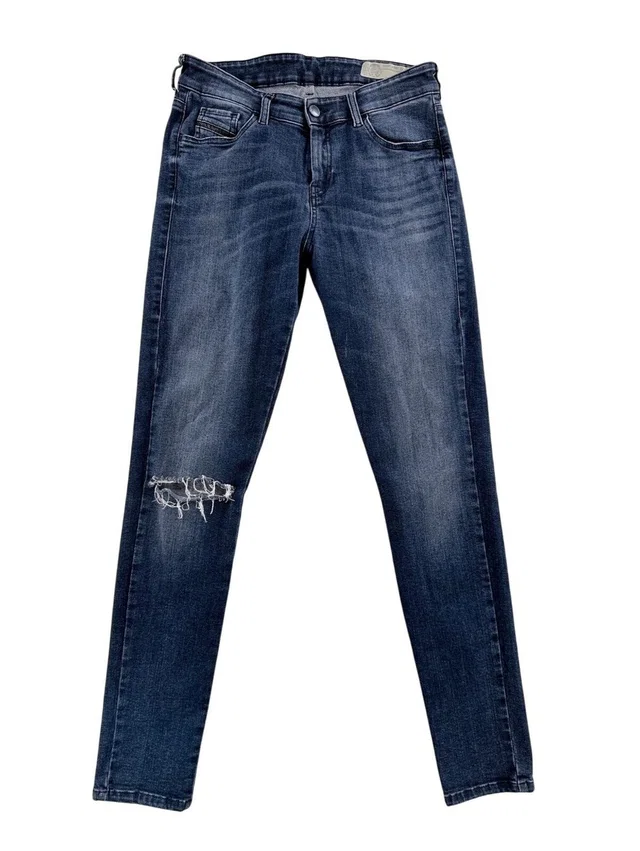 Diesel Slandy 084jp Stretch Super Slim/Skinny Regular Waist Jeans 29 X 32 in blue from Poshmark