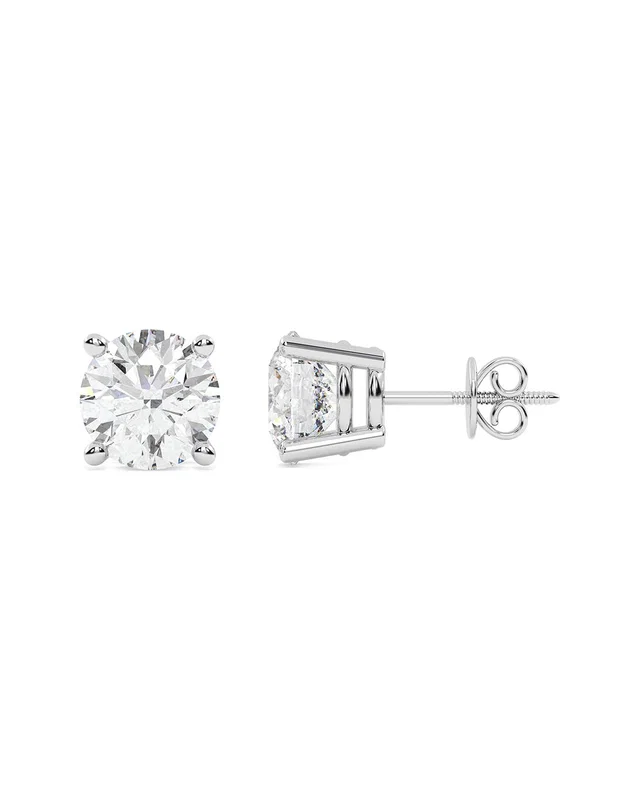Lab Grown Diamonds 14K 5.00 ct. tw. Lab-Grown Diamond Earrings, image 1 of 1 from Rue La La