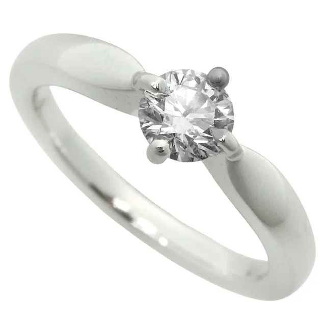 Bvlgari Silver Diamond Ring in gray|silver from Poshmark