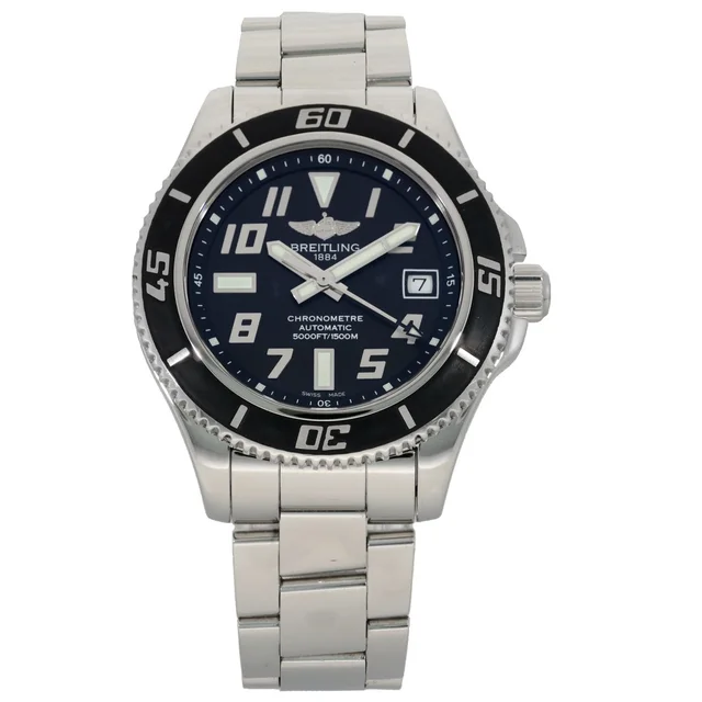Breitling Superocean A17364 42mm Stainless Steel Watch from H&T