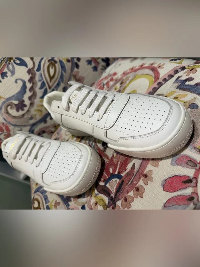 Versace Leather Sneakers Size 39 in white Leather from Poshmark