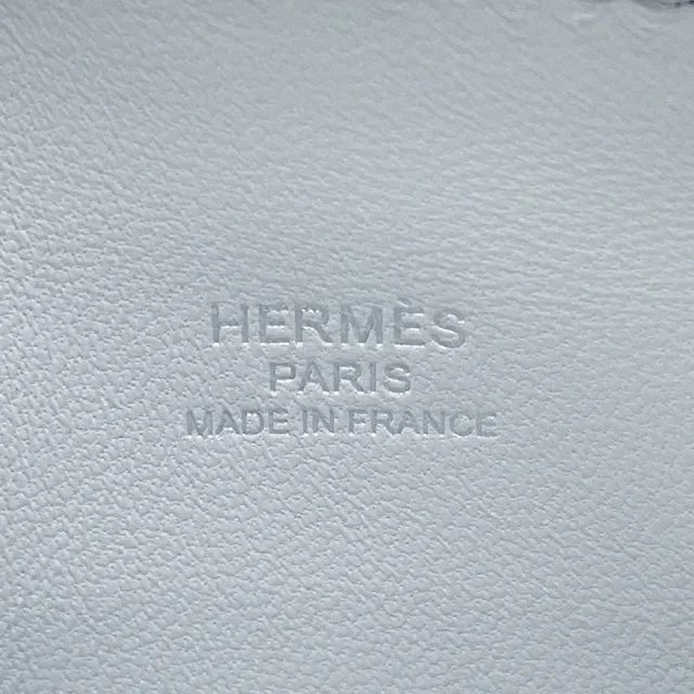 Hermès Bolide 1923 Argent Chevre Shamqila Size Mini in Silver Goatskin from GALLERY RARE, photo 10 of 11