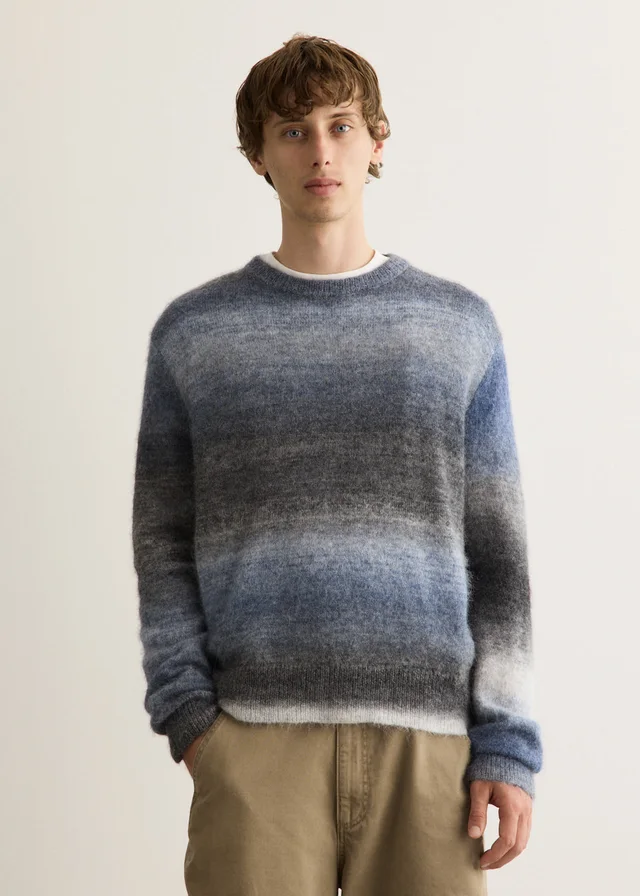 Incu Collection London Fog Crew Knit in Blue from Incu, photo 1 of 1