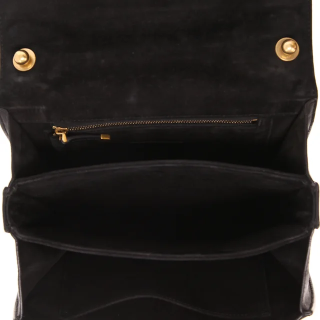 Dior Dior21st black leather shoulder bag in Black Leather from Collector Square, photo 4 of 4