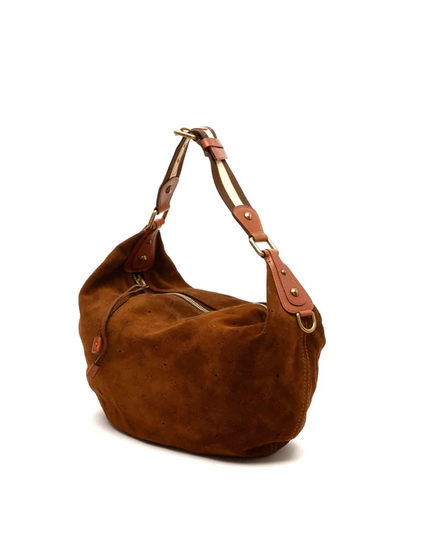 Louis Vuitton Onatah Hobo Bag in Suede from A Retro Tale, photo 2 of 11