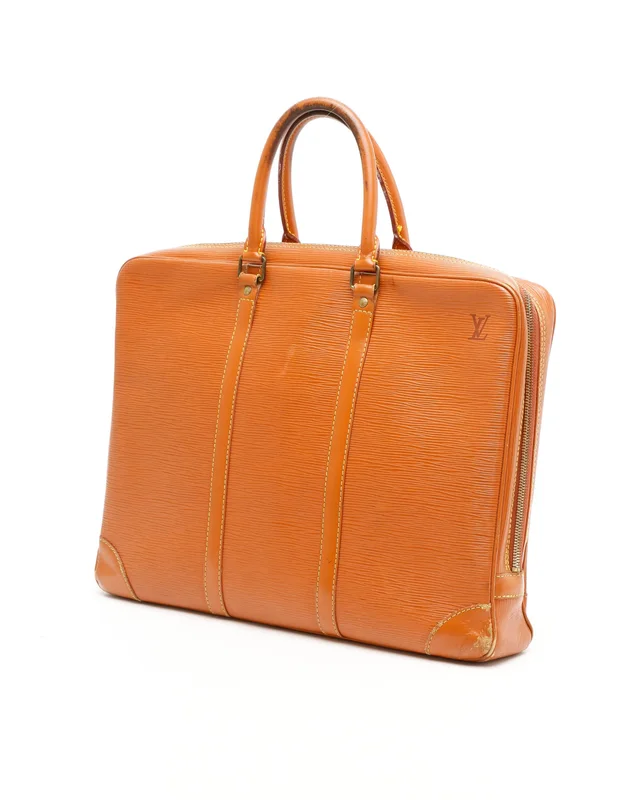 Louis Vuitton Epi Porte Document Voyage Business Bag in Leather from A Retro Tale, photo 2 of 12