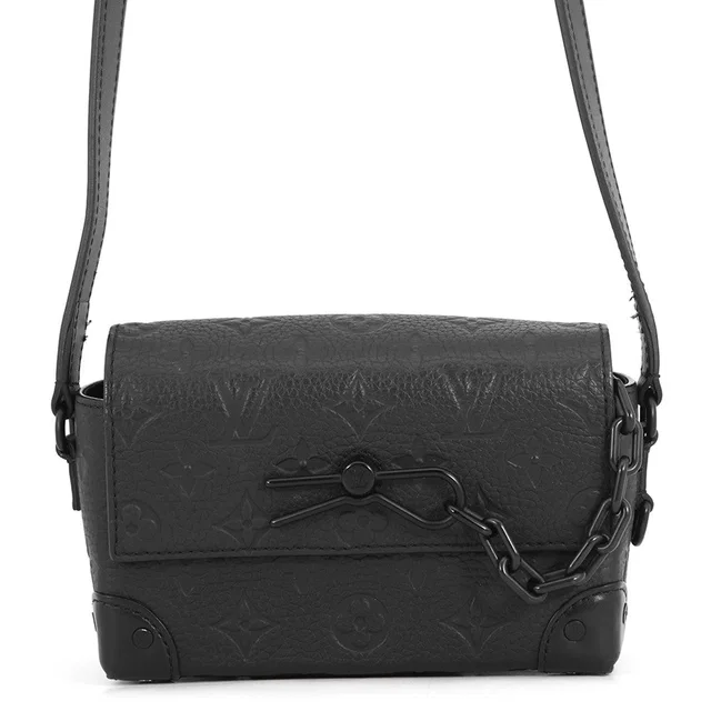 Louis Vuitton Steamer Wearable Wallet NoirM81746 Monogram・Taurillon from GALLERY RARE