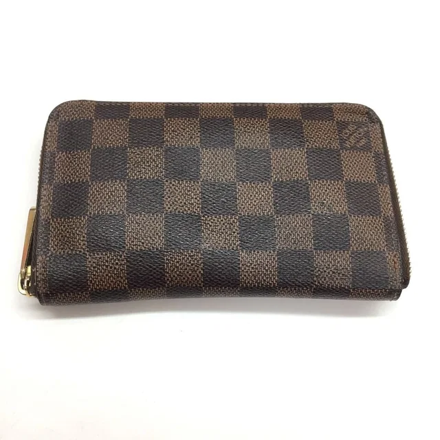 Louis Vuitton Zip Around Wallet Damier Zippy Compact Brown in Brown from The Reluxe
