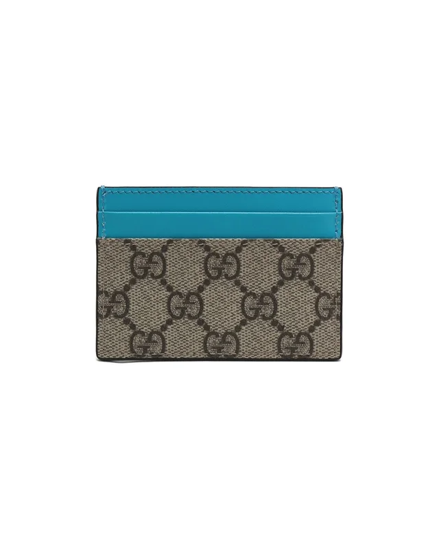 Gucci GG Supreme Card Holder in Canvas from A Retro Tale, photo 2 of 5