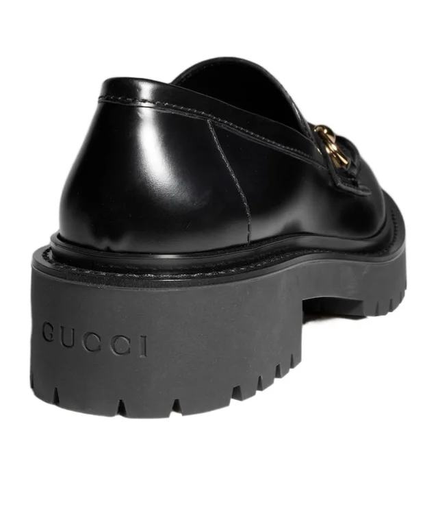 Gucci Women's loafer with Horsebit and lug sole, photo 3 of 7 from SENSER
