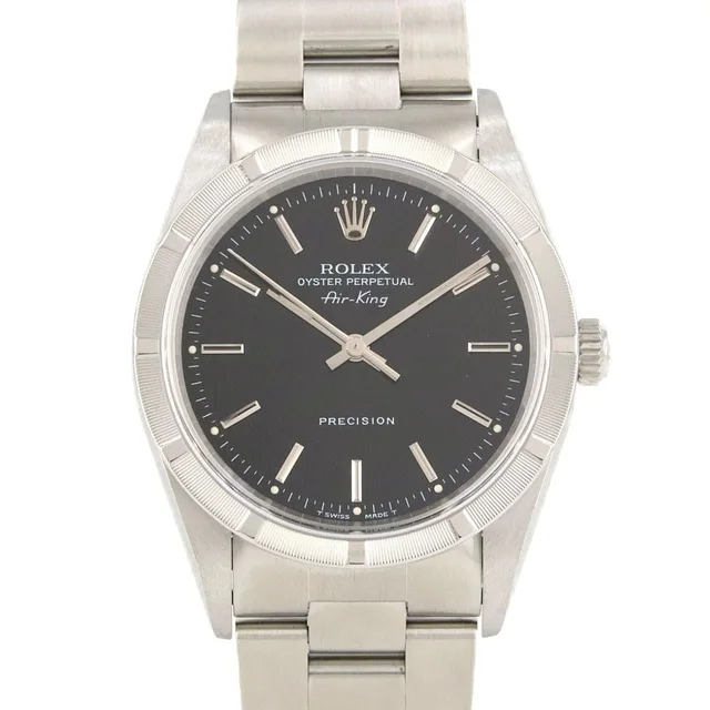 Rolex Air King SS Automatic Number Watch from The Reluxe