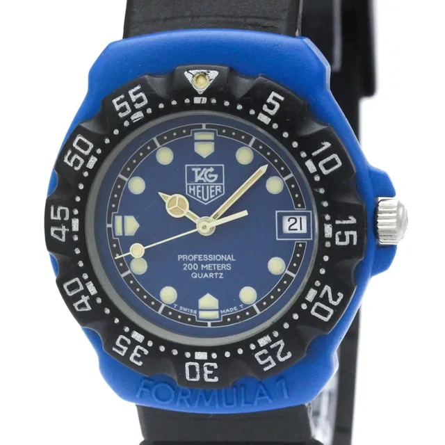 TAG Heuer Formula 1 Plastic Rubber Quartz Unisex Watch 381.513 in blue from Grailed