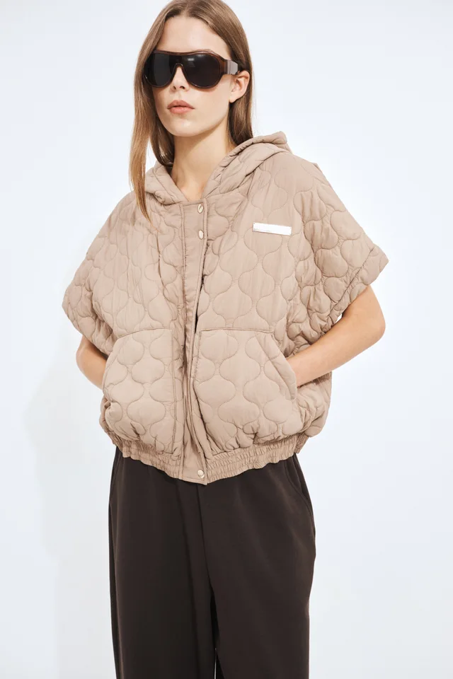 Athletica Quilted Crop Vest from Aje, photo 1 of 1