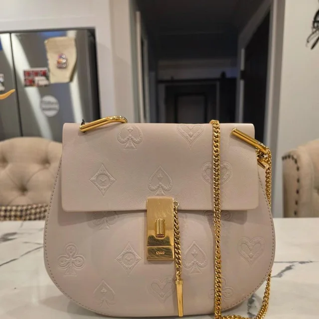 Chloé Women's Bag - White/Cream in white from Depop, photo 1 of 1