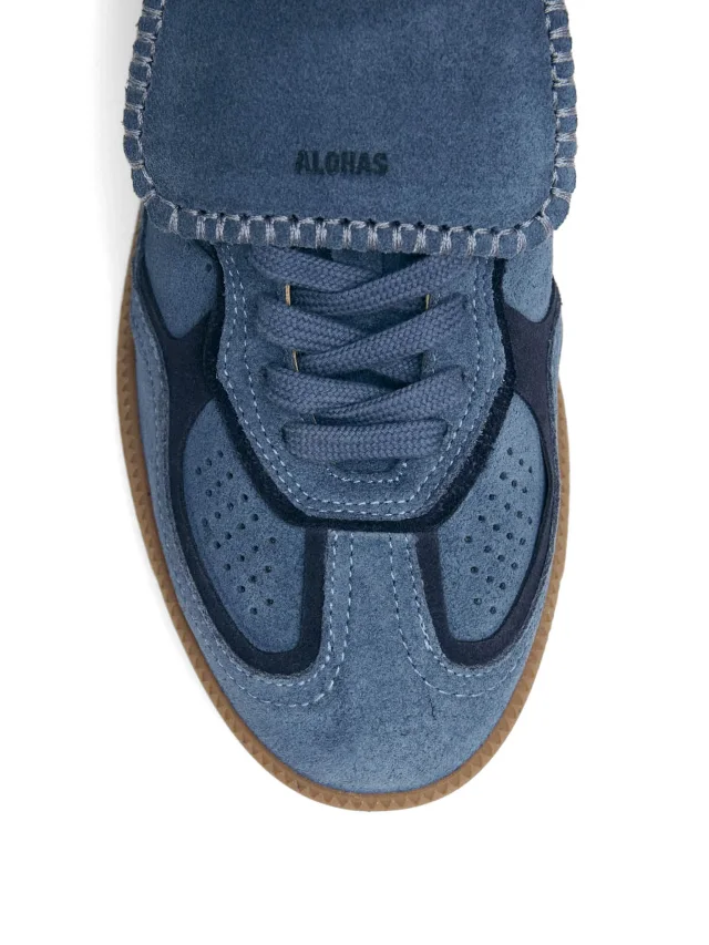 ALOHAS long-tongue suede sneakers in Blue, photo 5 of 6 from FARFETCH