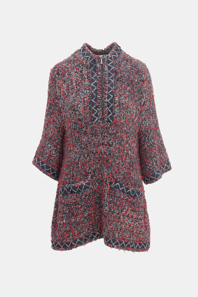 Chanel Cashmere Tweed Sweater in Tweed from VSP Consignment