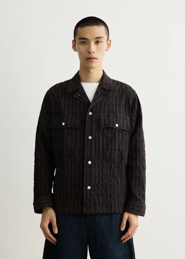 Norse Projects Mols Hunting Check Shirt in Brown from Incu, photo 1 of 1