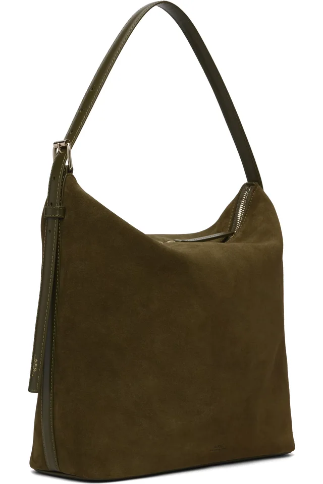 A.P.C. Khaki Vera Bag, photo 2 of 4 from SSENSE