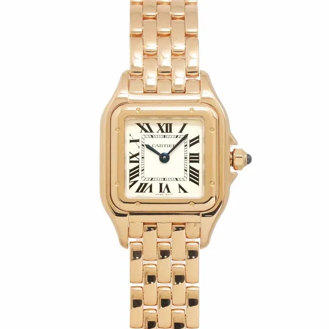 Panthere de Cartier SM WGPN0040 750 PG Silver Dial in Silver from Luxury Promise