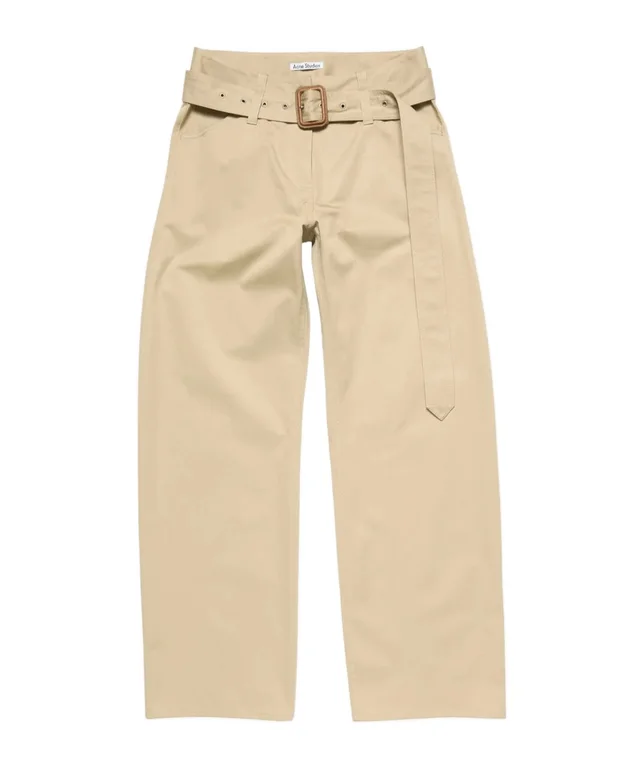 Acne Studios Twill trousers with belt from SENSER, photo 1 of 1