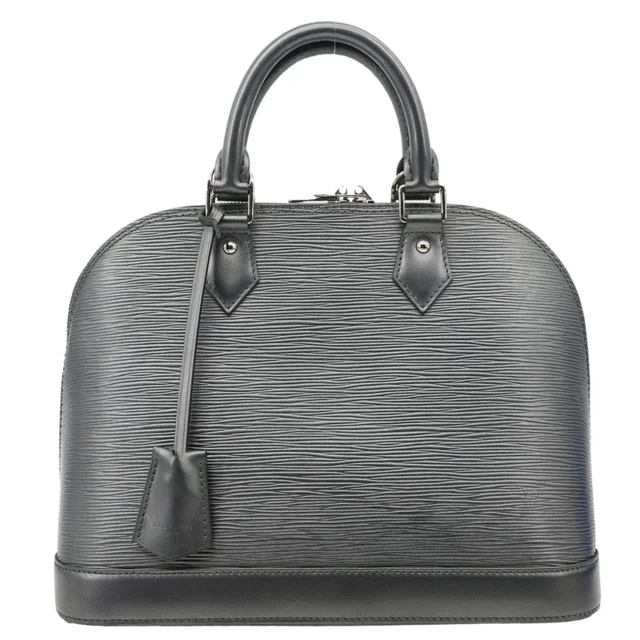 Louis Vuitton Alma PM Epi Leather Satchel Bag Metallic Grey in Grey Leather from Dallas Designer Handbags