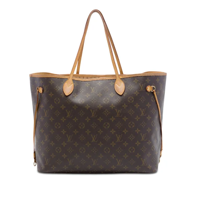 Brown Louis Vuitton Monogram Neverfull GM Tote Bag in Brown Coated canvas from Designer Revival, photo 1 of 1