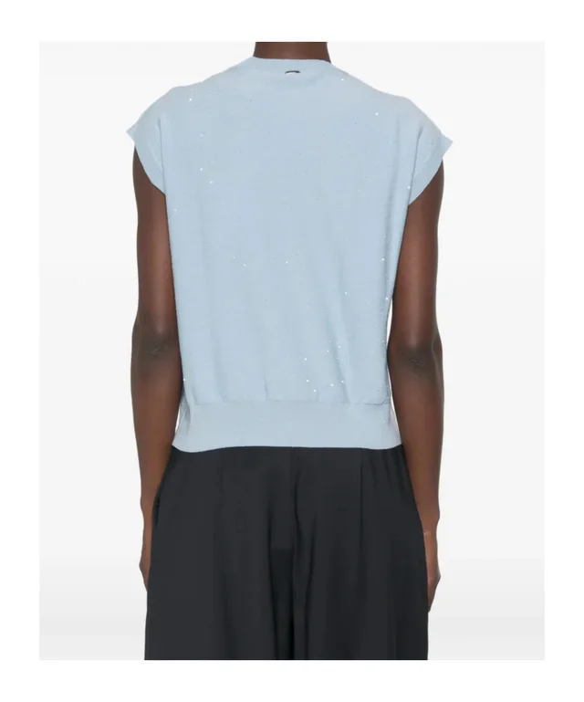 Herno Sequin-embellished knit top, photo 3 of 4 from SENSER