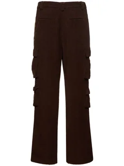 Ahluwalia Straight trousers with side pockets in 100% Cotton, photo 5 of 5 from LUISAVIAROMA