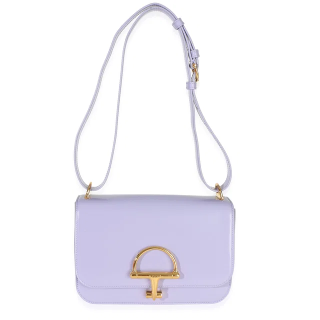 Gucci Light Purple Spice Lux Nappa Small Siena Shoulder Bag in Purple Nappa leather from myGemma
