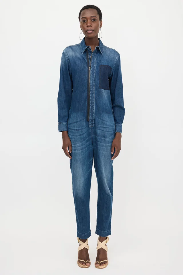 Stella McCartney Denim Jumpsuit in Denim from VSP Consignment