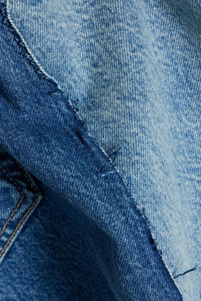 Slvrlake Re-Work Paneled Denim Mini Skirt in Light denim, photo 4 of 4 from THE OUTNET