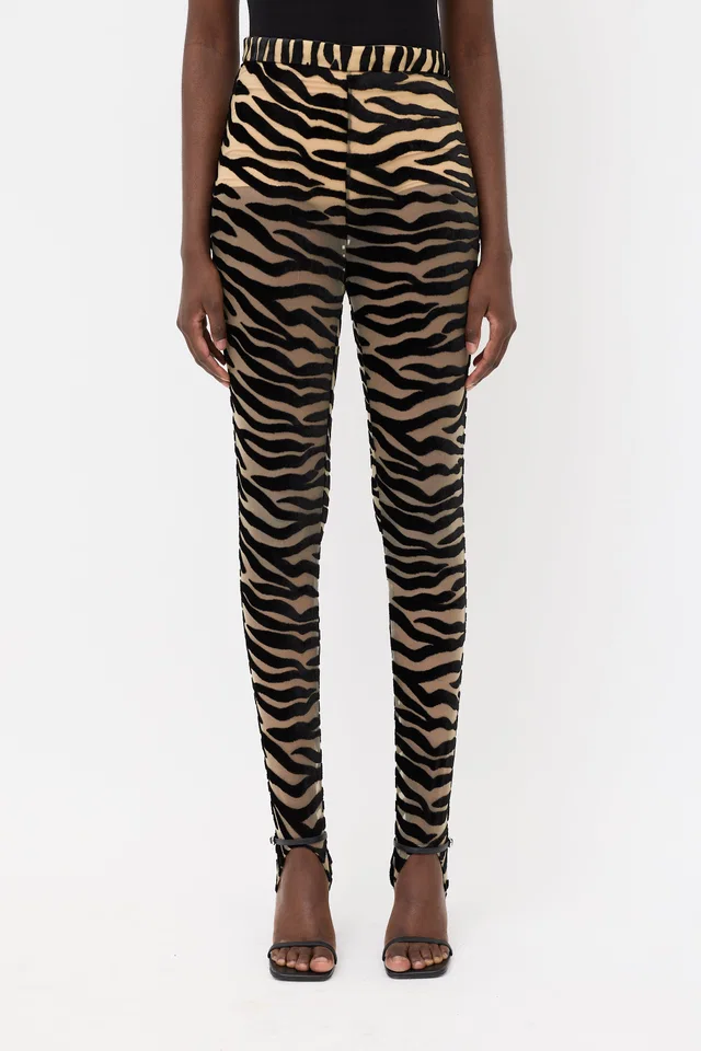 Gucci Devoré Stirrup Legging from VSP Consignment