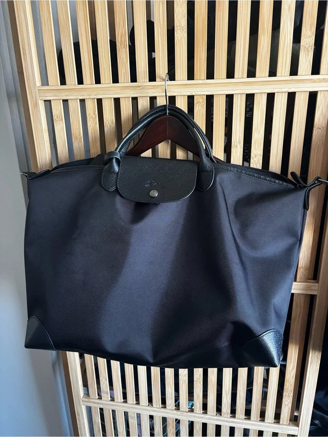 Longchamp Boxford L Travel Bag in black Leather from Poshmark