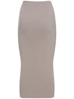 Dion Lee Pencil Skirt with Detail in 79% Wool, 18% Nylon, 3% Elastane, photo 5 of 5 from LUISAVIAROMA