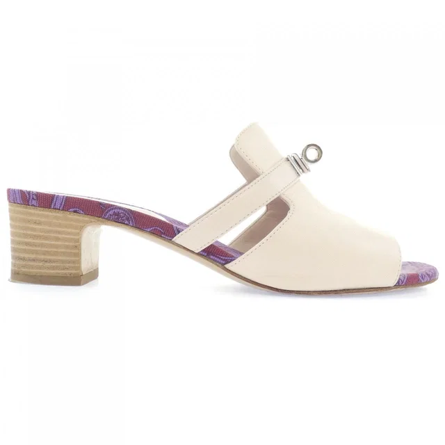 Hermès Candy Kelly Buckle Grantura Lala Sandals from The Reluxe