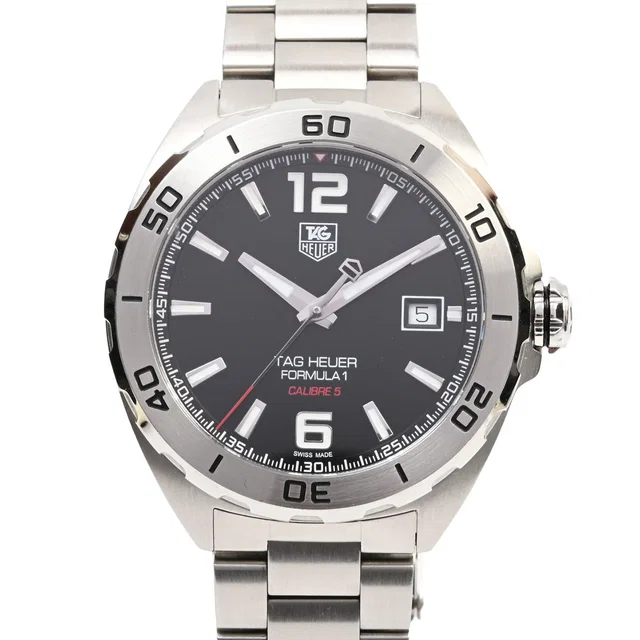 TAG Heuer Formula 1 Calibre 5 WAZ2113 Automatic Black in Black from VINTAGE QOO TOKYO