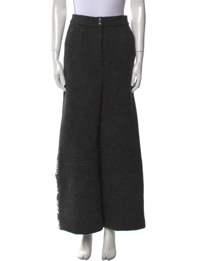 Khaite pants in gray Wool from The RealReal