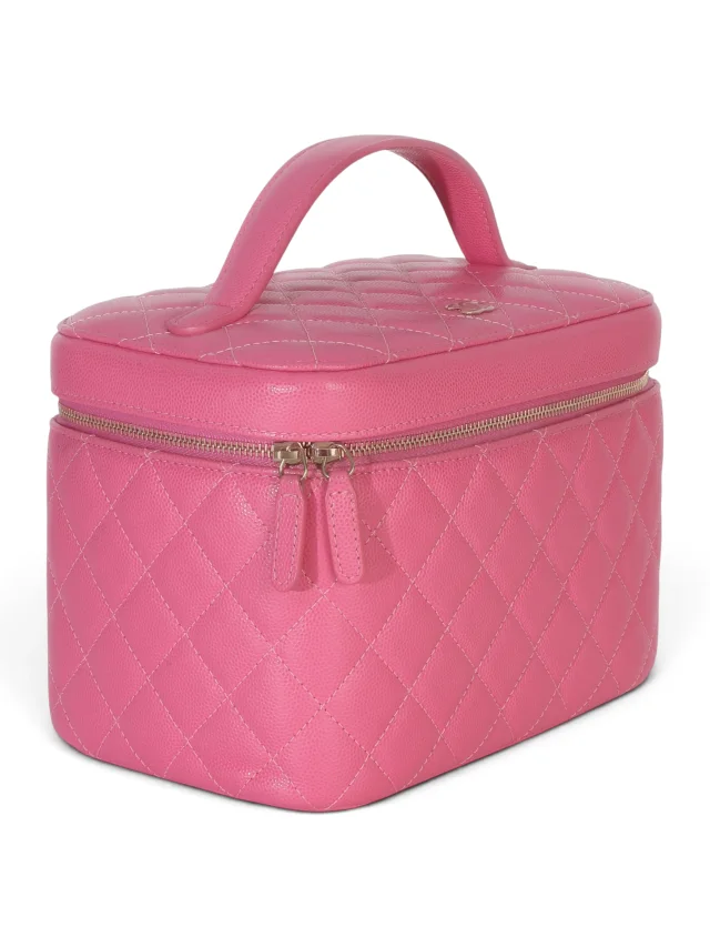 Chanel Pink Caviar Large Vanity Case in Pink Caviar leather from Season 2 Consign, photo 3 of 8