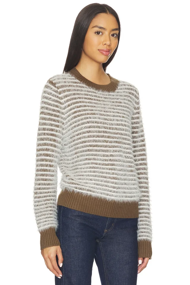 Line & Dot Lyon Sweater in Olive, photo 2 of 5 from REVOLVE (Canada)