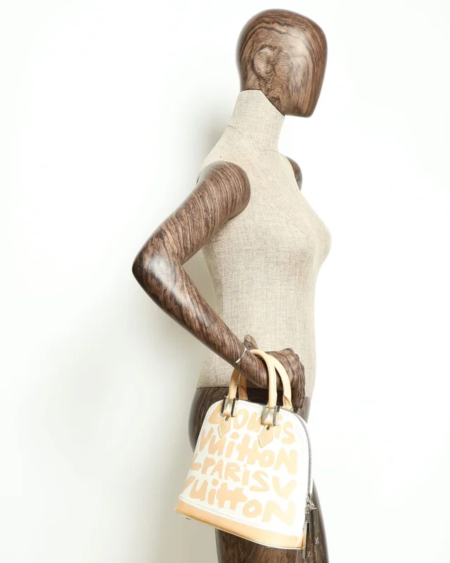 Louis Vuitton Stephen Sprouse Graffiti Alma MM Bag in Leather from A Retro Tale, photo 14 of 14