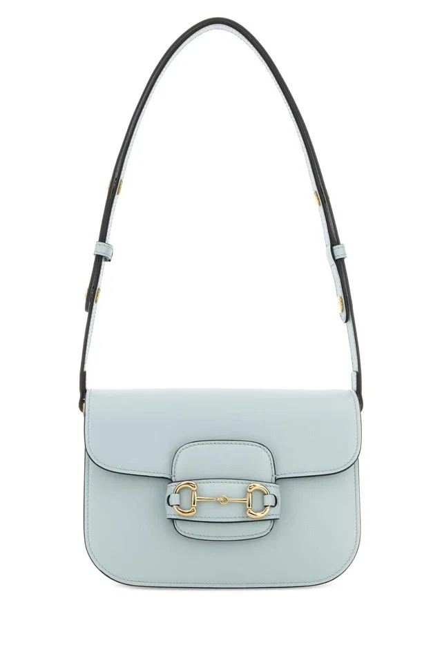 Gucci Shoulder Bag — Blue Calf Skin in Blue Leather from HEWI