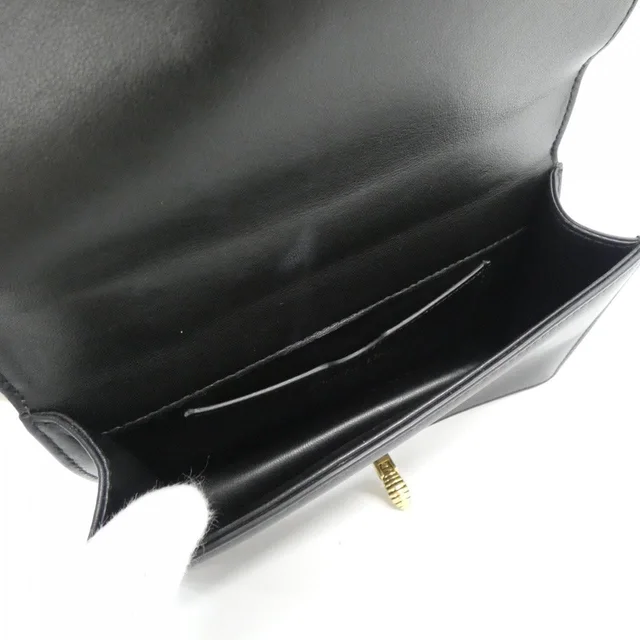 Dior Pouch in BLACK / GOLD metal fittings leather from KOMEHYO, photo 6 of 8