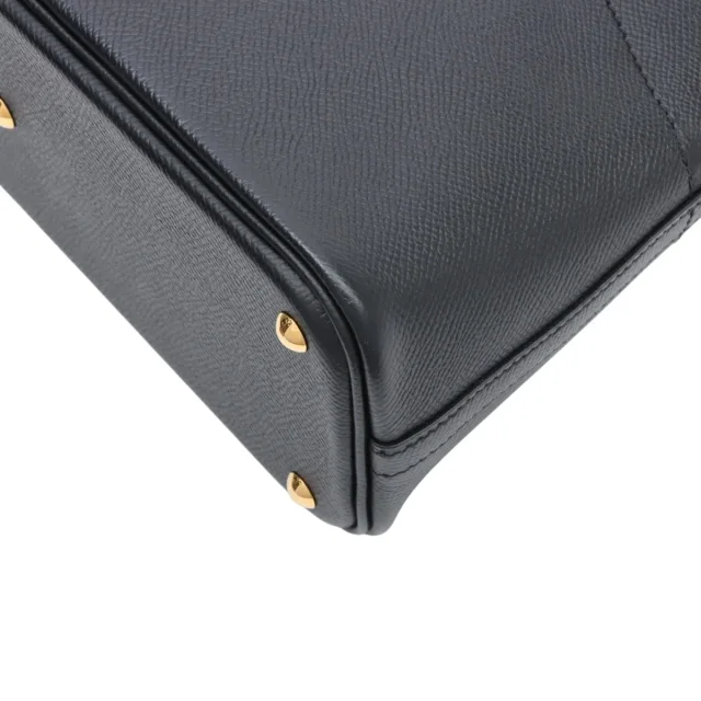 Hermès 2018 Bolide 27 Black in Black Epsom leather from VINTAGE QOO TOKYO, photo 10 of 17