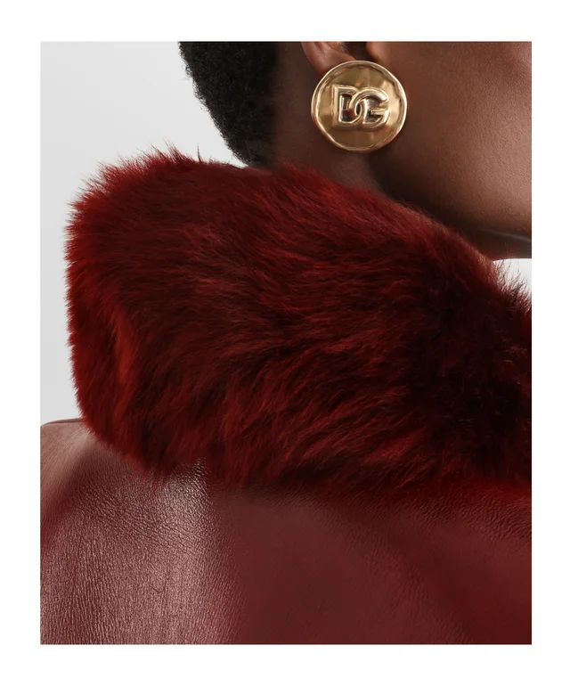 Dolce & Gabbana Shearling Trim Jacket, photo 5 of 5 from SENSER
