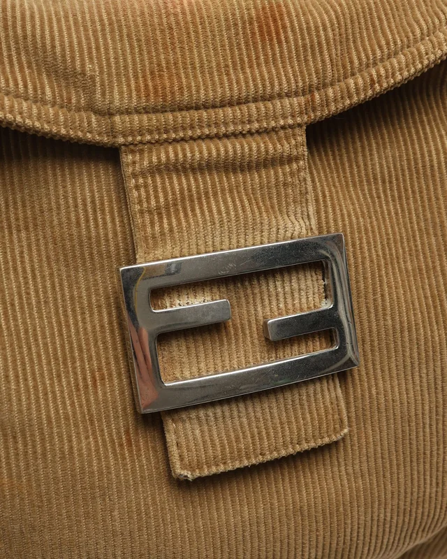 Fendi Corduroy Bag in Denim from A Retro Tale, photo 6 of 10